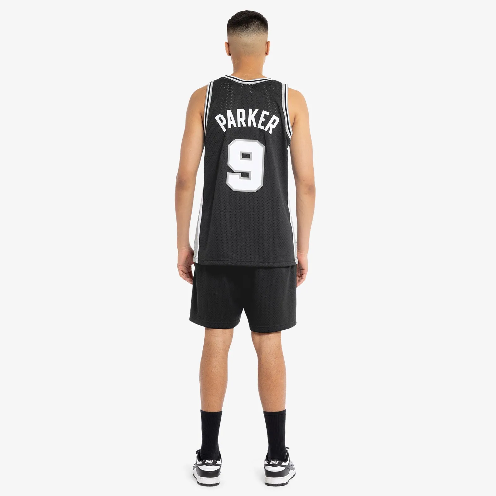 Tony Parker San Antonio Spurs 01-02 HWC Swingman Jersey - Black