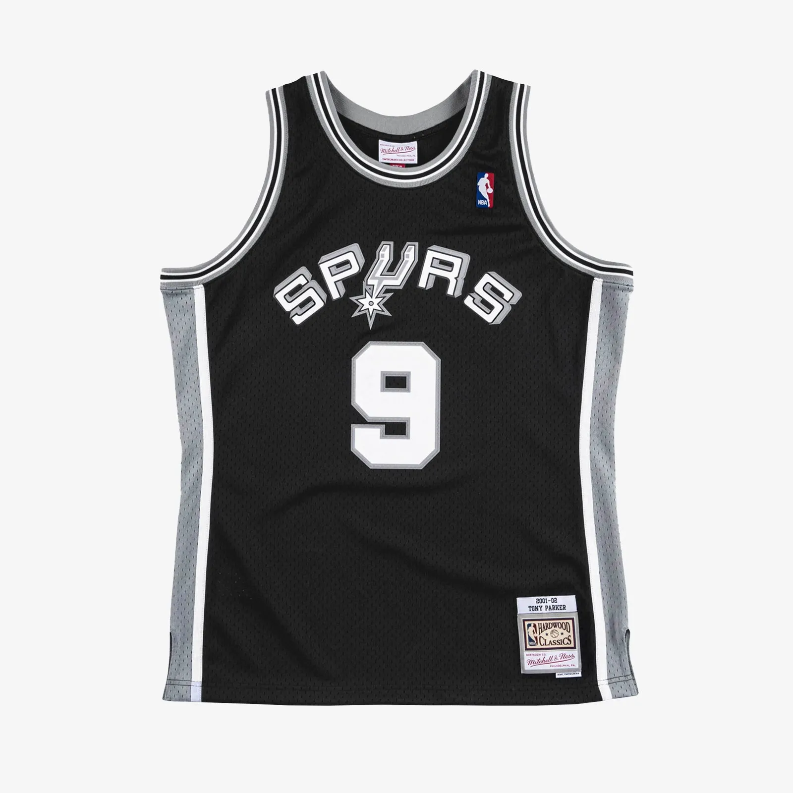 Tony Parker San Antonio Spurs 01-02 HWC Swingman Jersey - Black