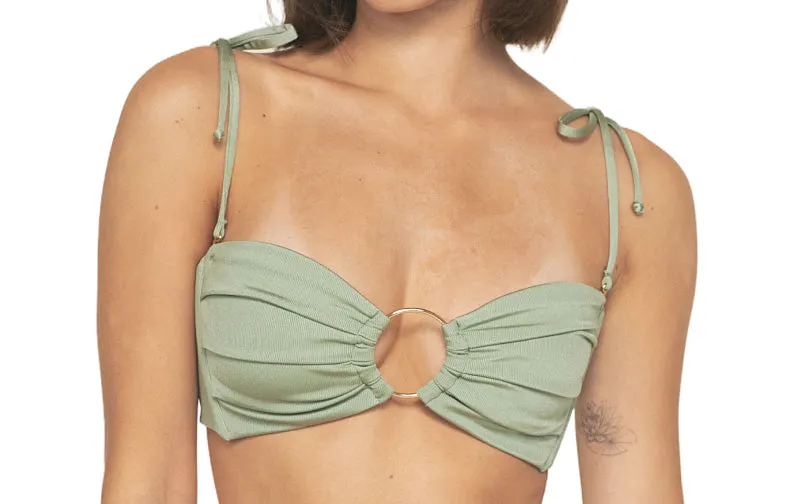 Tori Ties Bandeau-Tamarindo Bikini ::RET