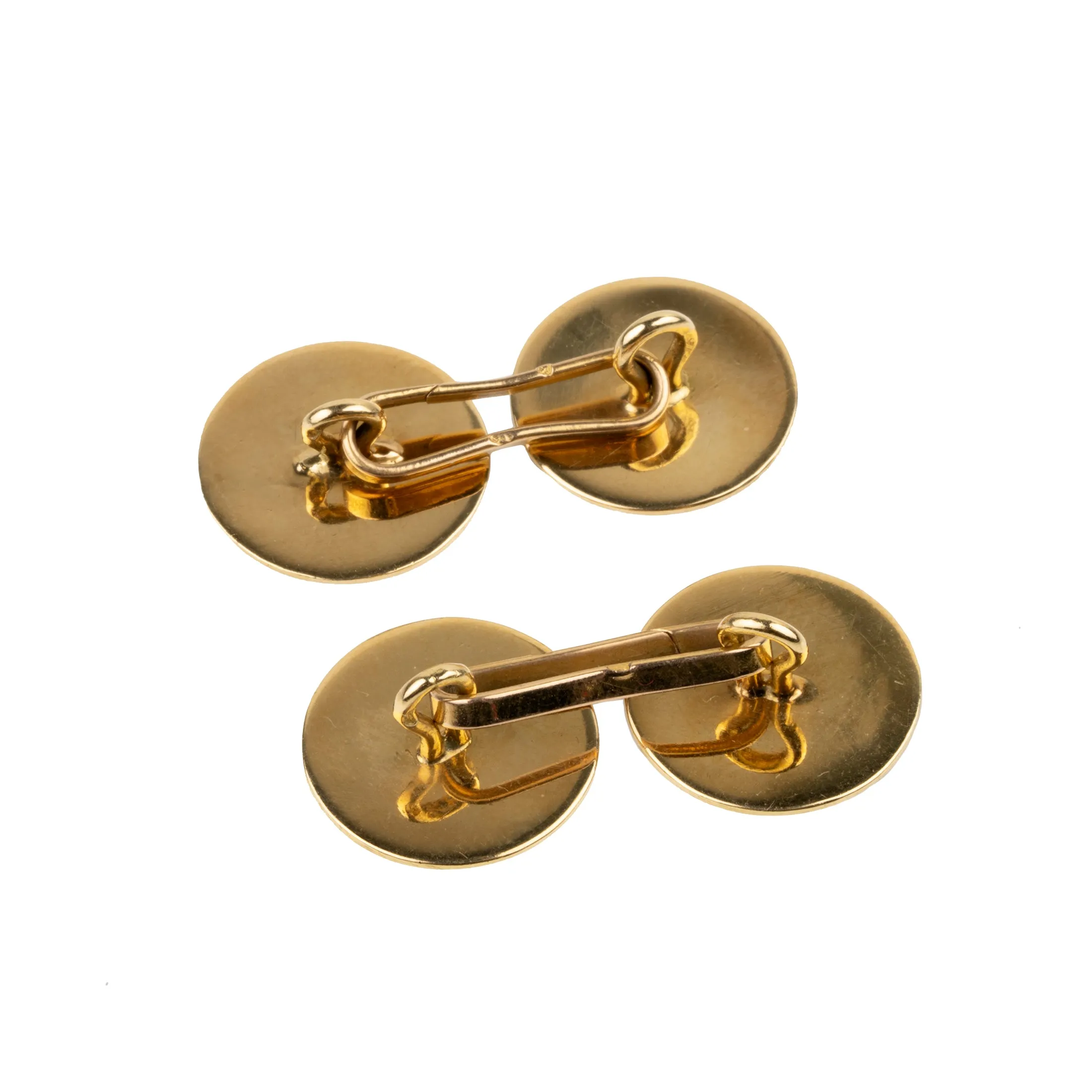 Turn of the Century Enamel Cufflinks