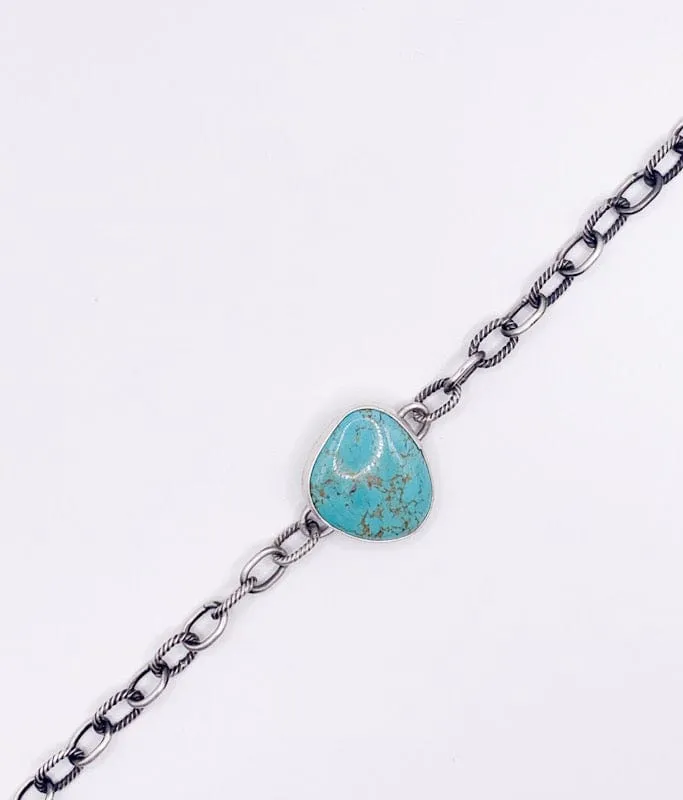 Turquoise Link Bracelet