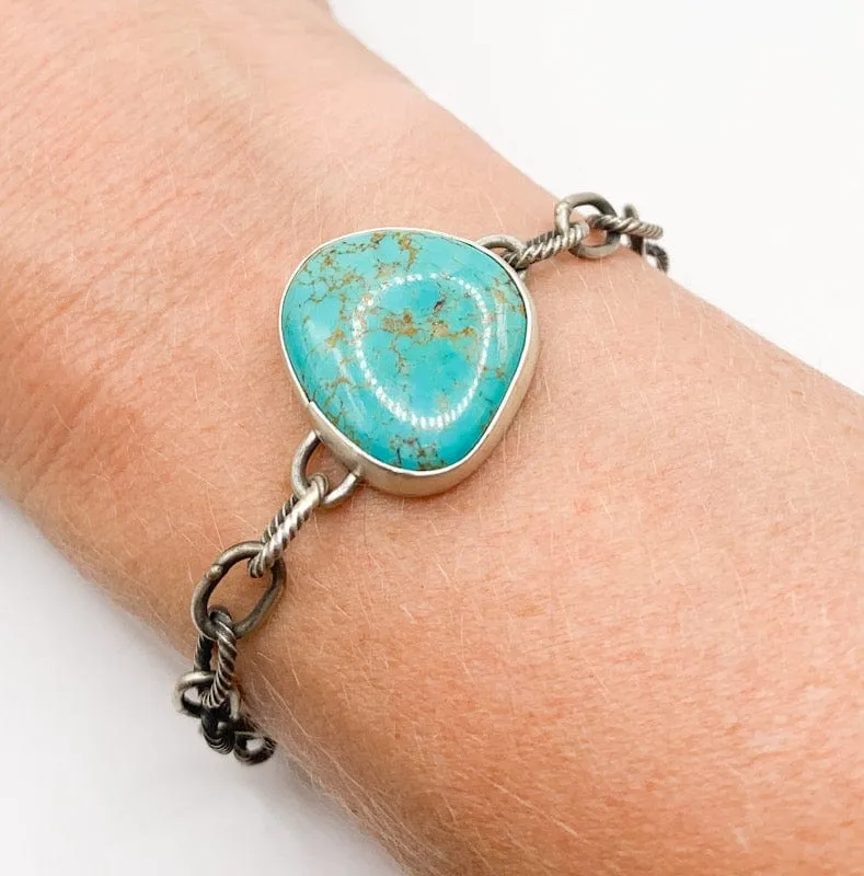 Turquoise Link Bracelet