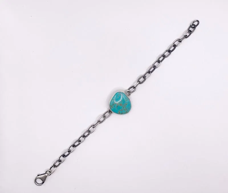 Turquoise Link Bracelet