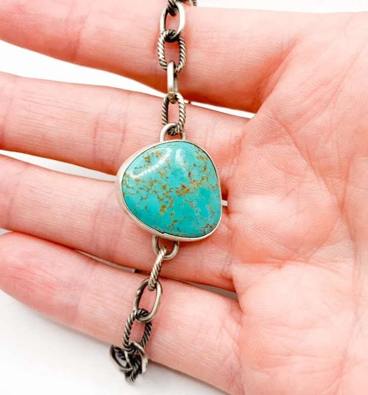 Turquoise Link Bracelet