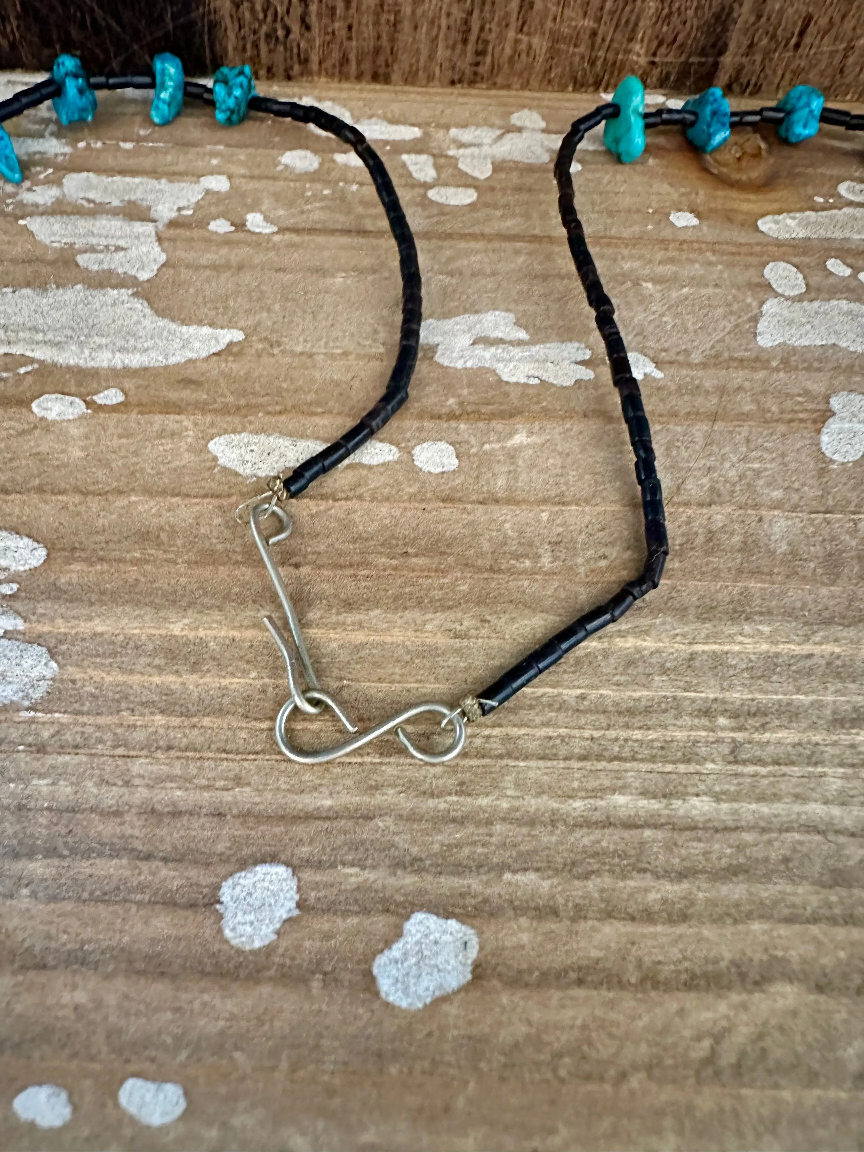 TURQUOISE NUGGET Necklace Strand • 28g