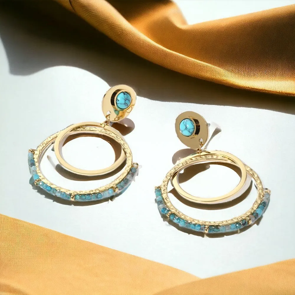 Turquoise Passions Earrings