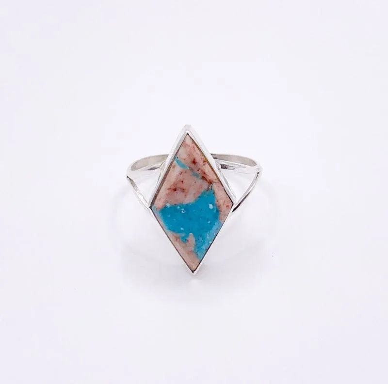 Turquoise Rose Ring
