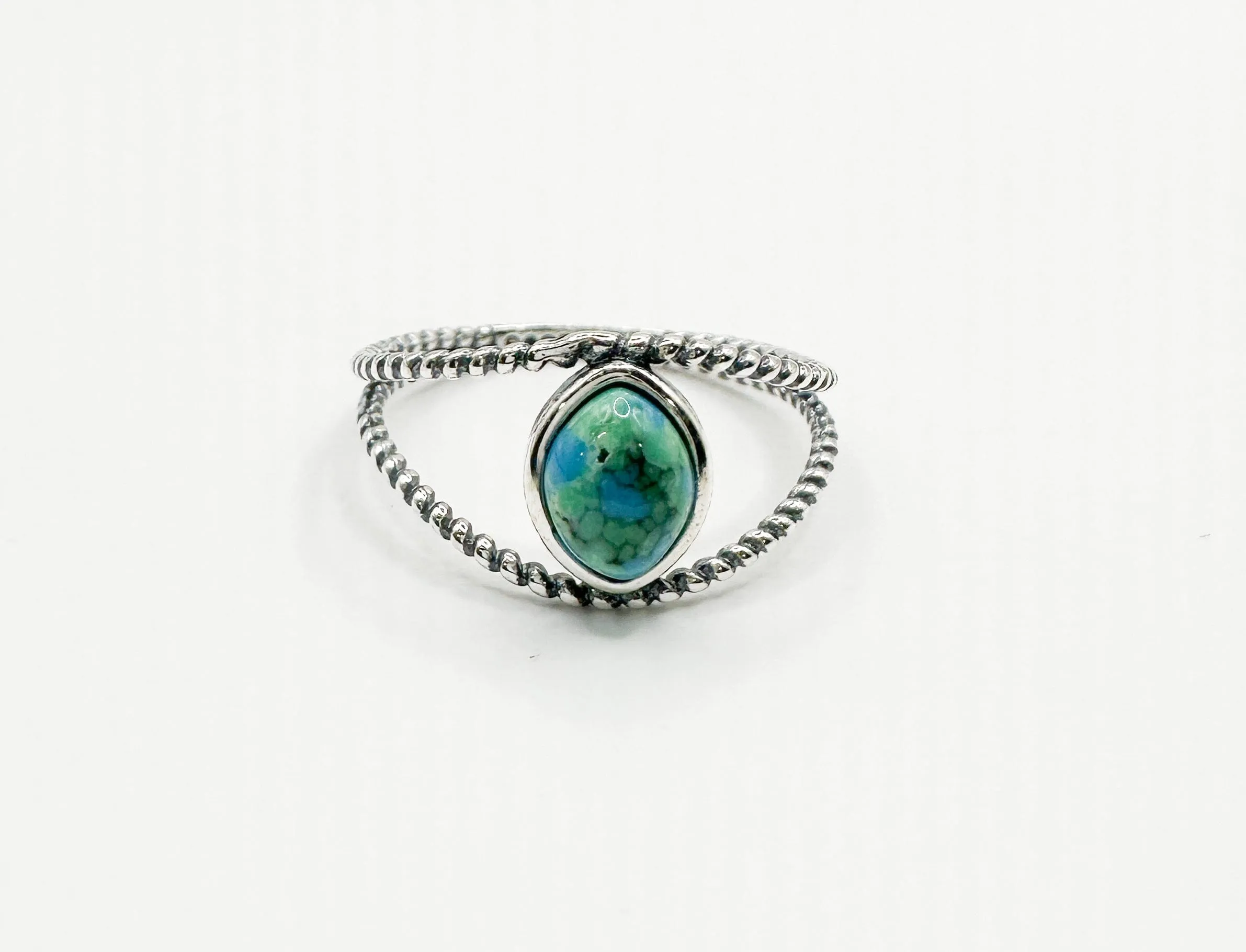 Turquoise Split Ring