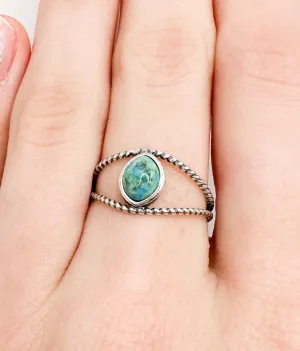 Turquoise Split Ring