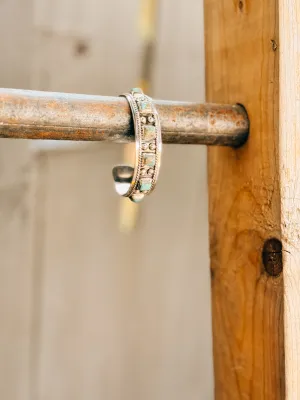 Turquoise Square Cuff