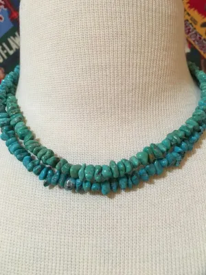 Two Grey Hills: Blue Turquoise Medium Chips Set