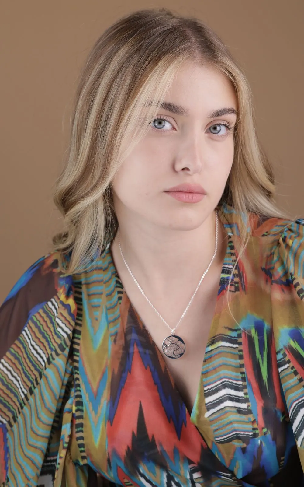 Venice Silver - City Map Necklace