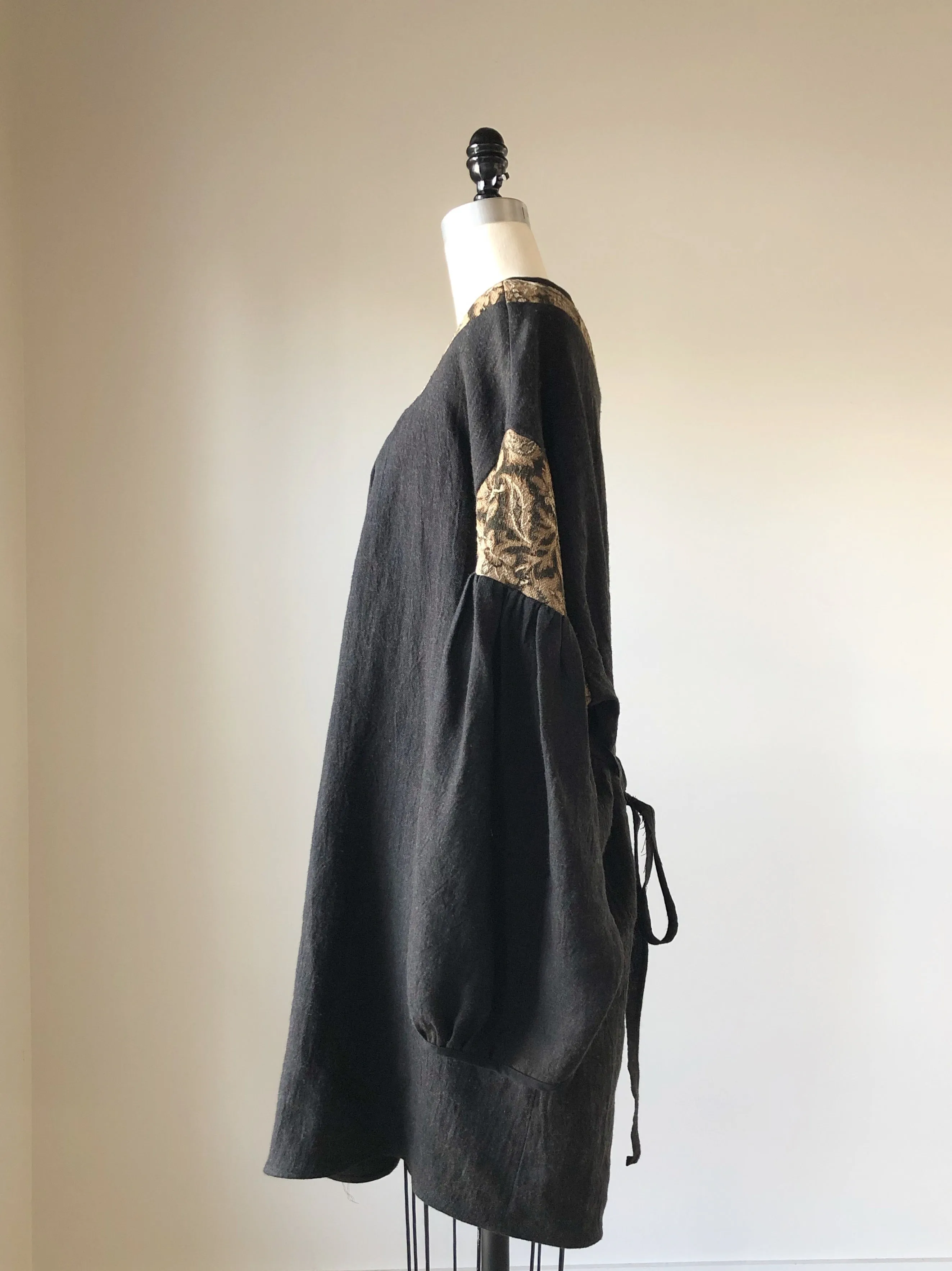 Vienna smock dress with ties #1