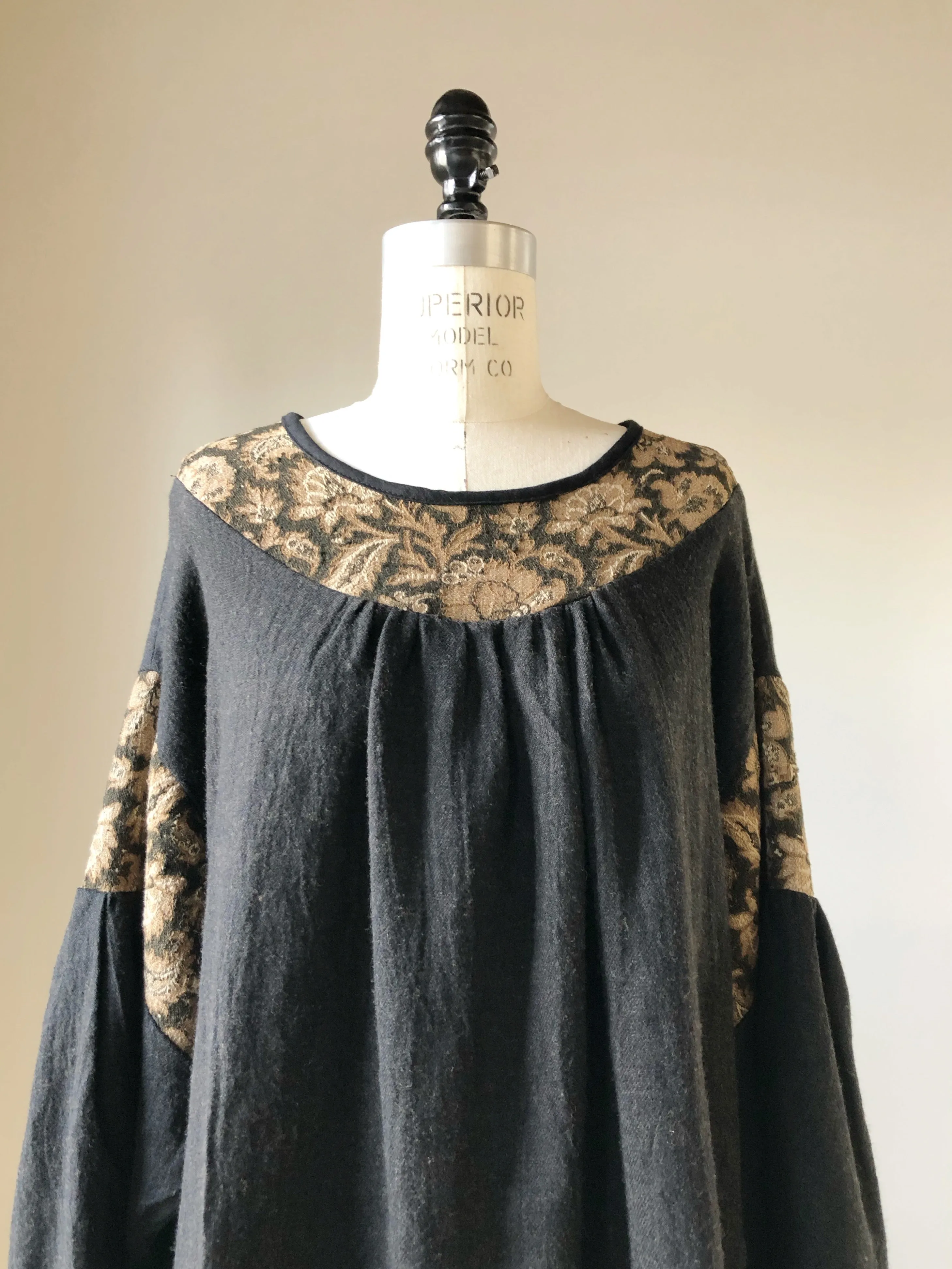 Vienna smock dress with ties #1