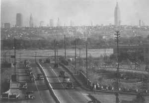 View of New York City skyline