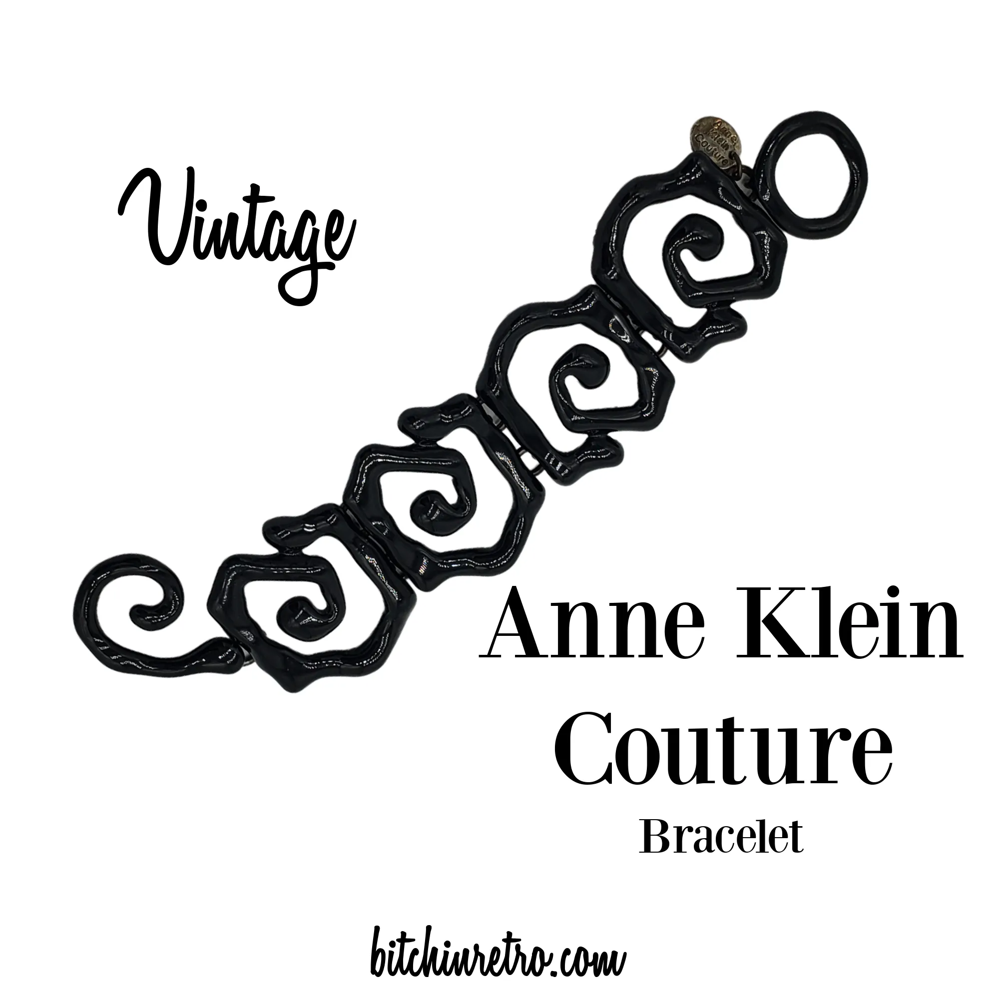 Vintage and Dramatic Anne Klein Couture Bracelet