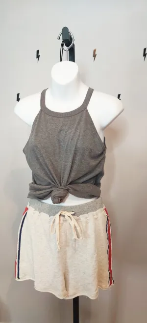 Vintage French Terry Striped Shorts