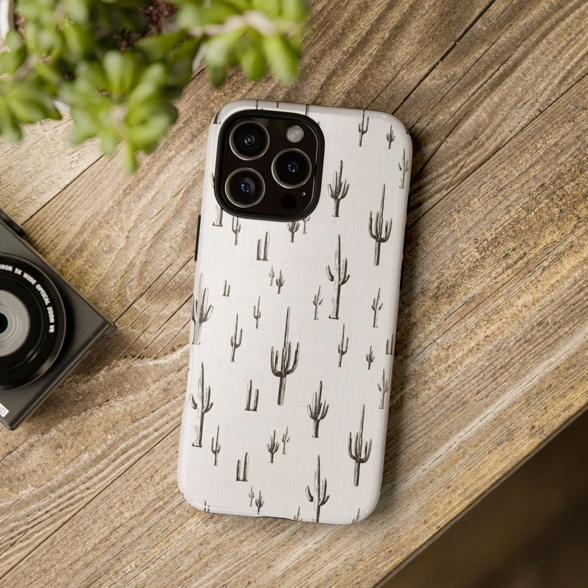Vintage Saguaro Tough Smart Phone Case
