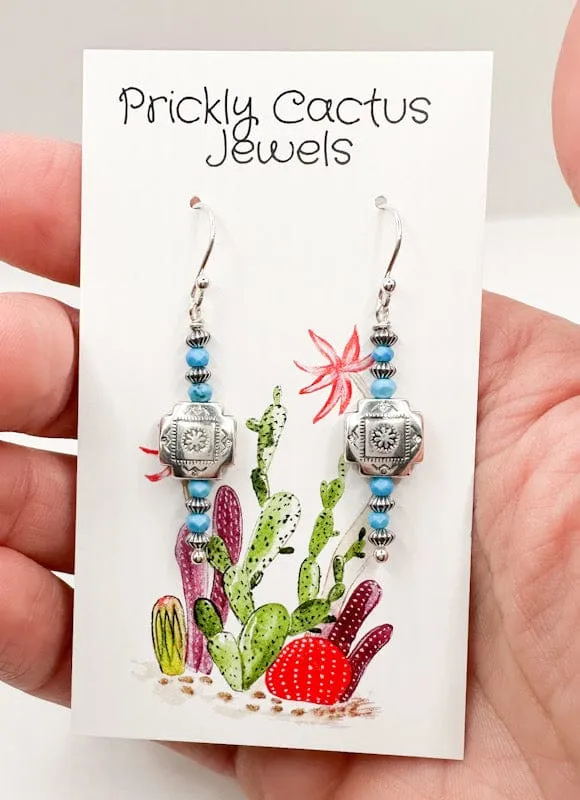 Willow Earrings - Turquoise