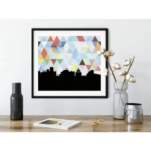 Wimberley, Texas geometric skyline