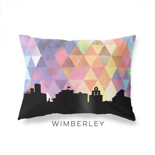 Wimberley, Texas geometric skyline