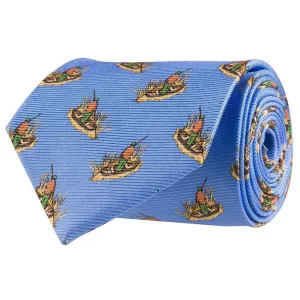 WM. Lamb & Son - Duck Boat Tie - Blue