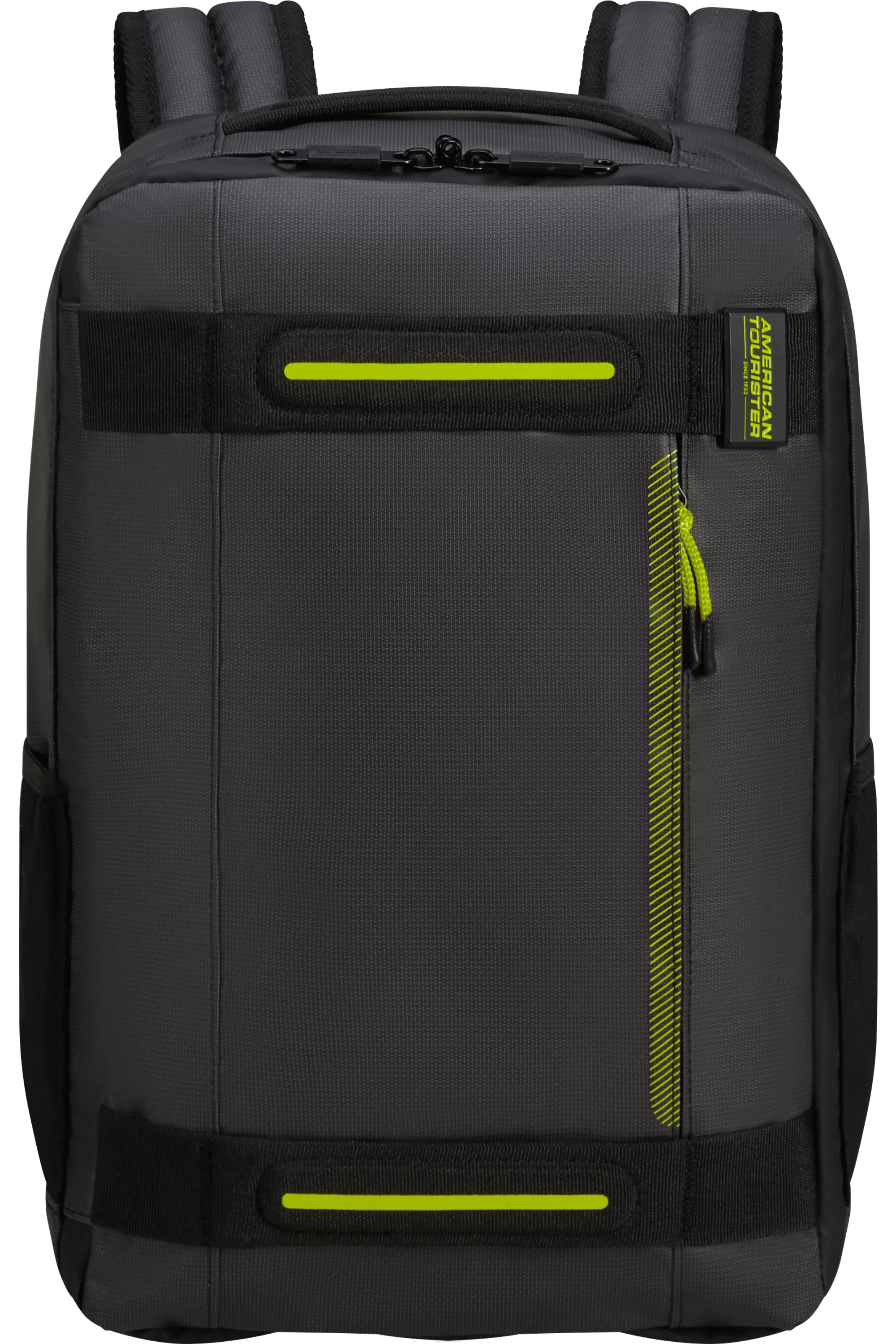 Zaino in Tessuto Waterproof American Tourister Urban Track Black & Lime