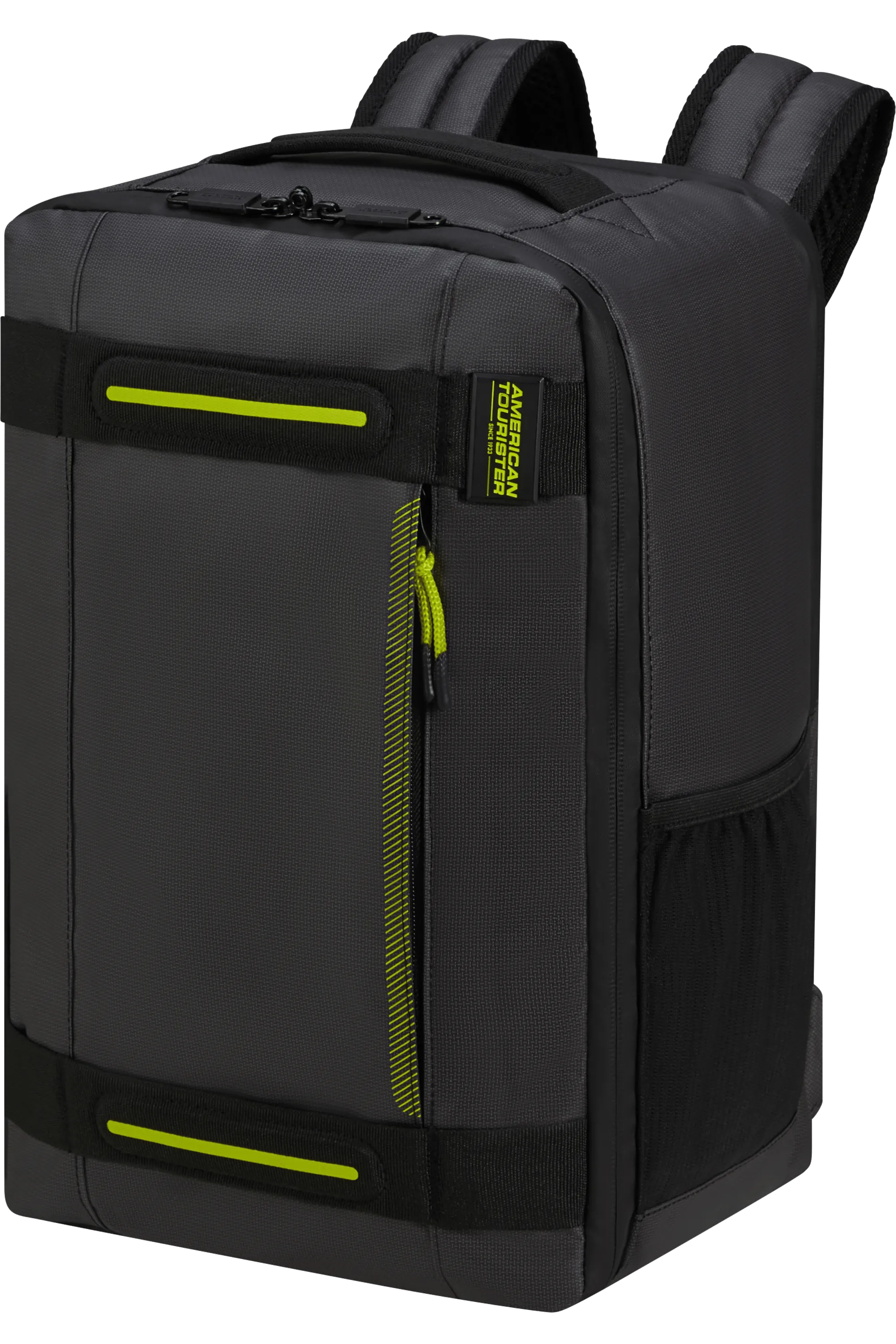Zaino in Tessuto Waterproof American Tourister Urban Track Black & Lime