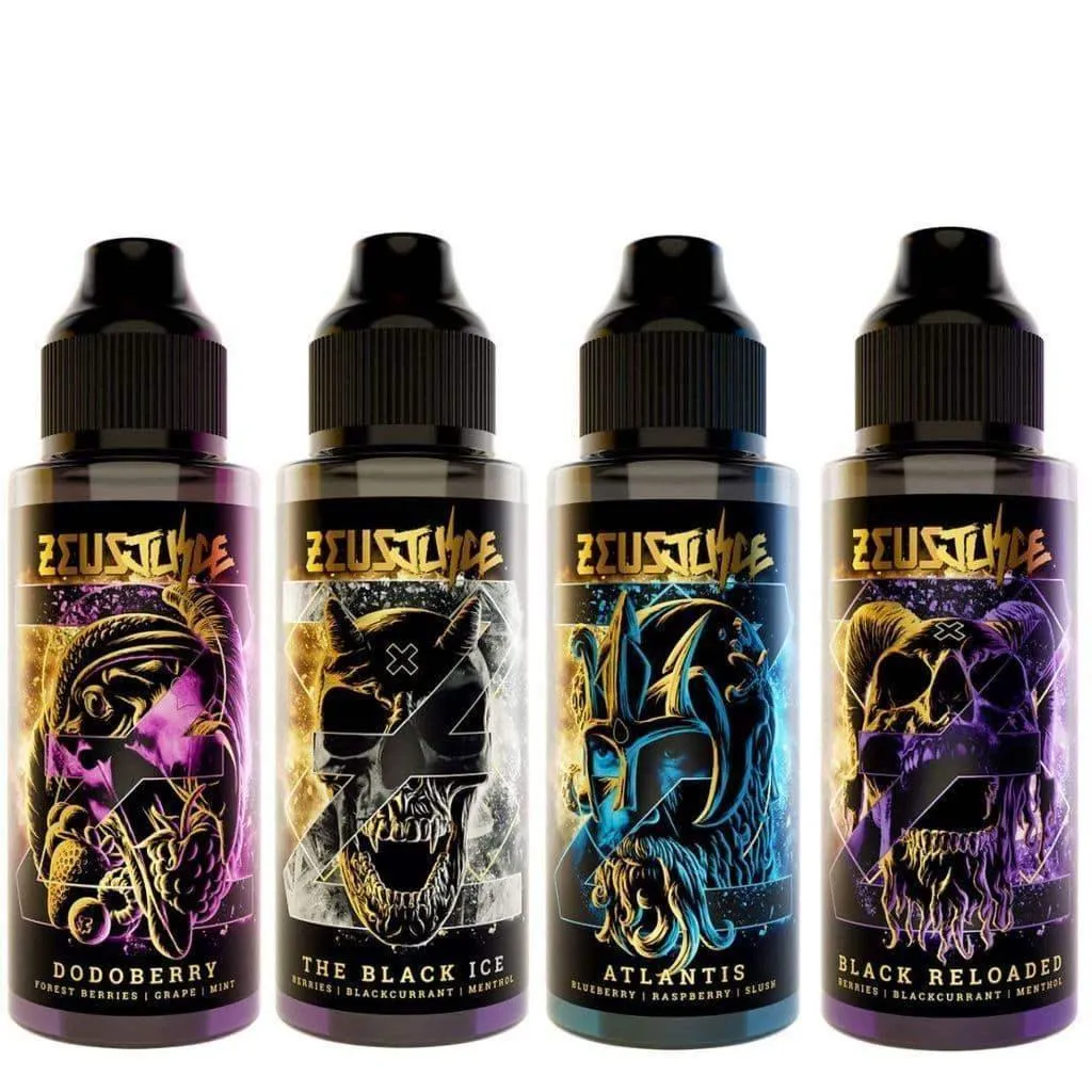ZEUS JUICE SHORTFILLS 50ML | 100ML